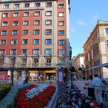Apartamento Bonito piso en Gijon Centro Playa Exterior foto